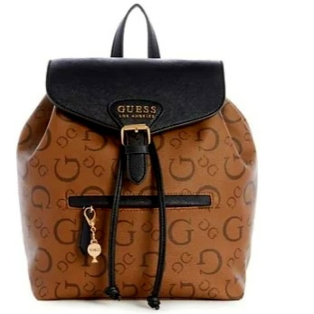 GUESS Luella G Logo Backpack- New